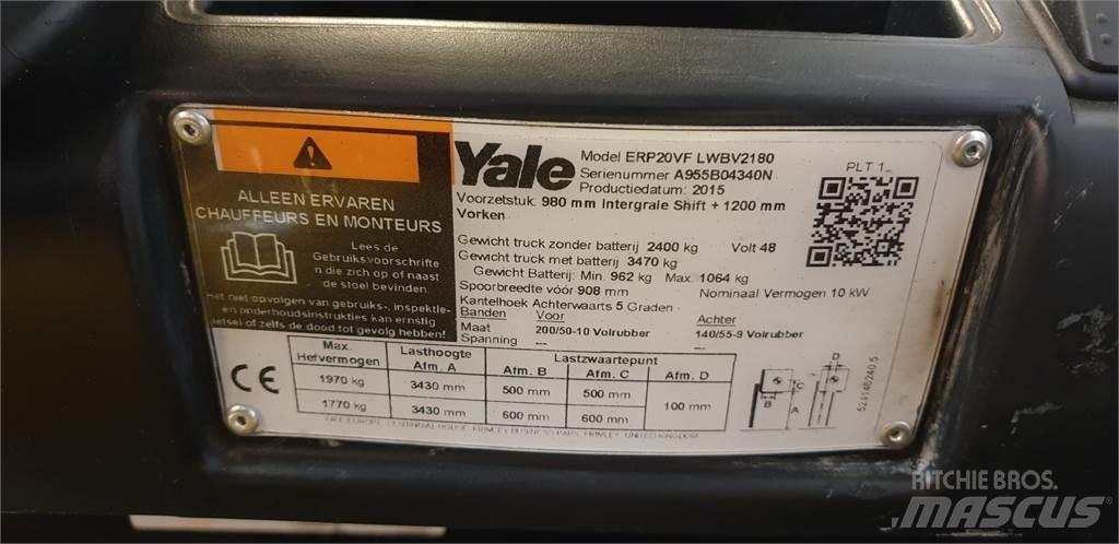 Yale ERP20VF 2014 Empilhadores eléctricos