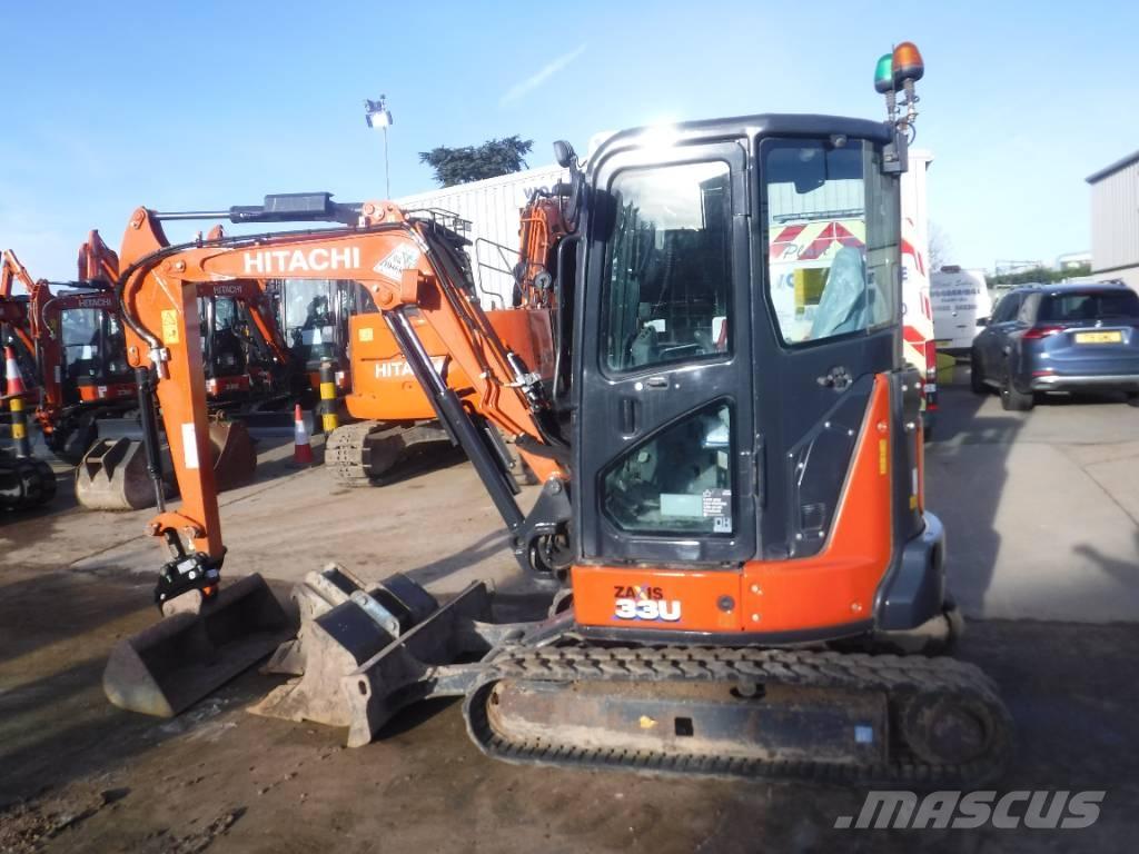 Hitachi ZX 33 U-6 Mini Escavadoras <7t