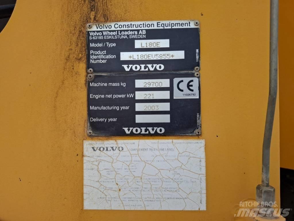 Volvo L 180 E Pás carregadoras de rodas