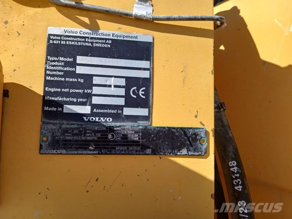 Volvo L 90 H Pás carregadoras de rodas