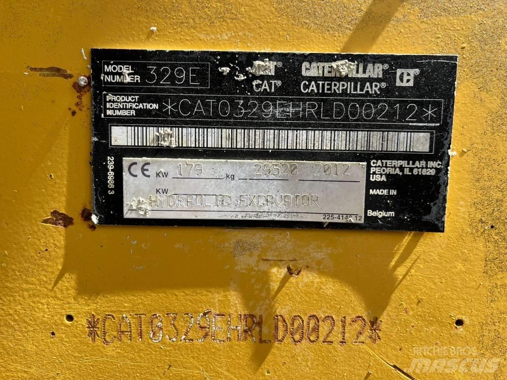 CAT 329 E LN Escavadoras de rastos
