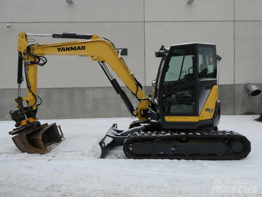 Yanmar Vio 80-1A Escavadoras Midi 7t - 12t