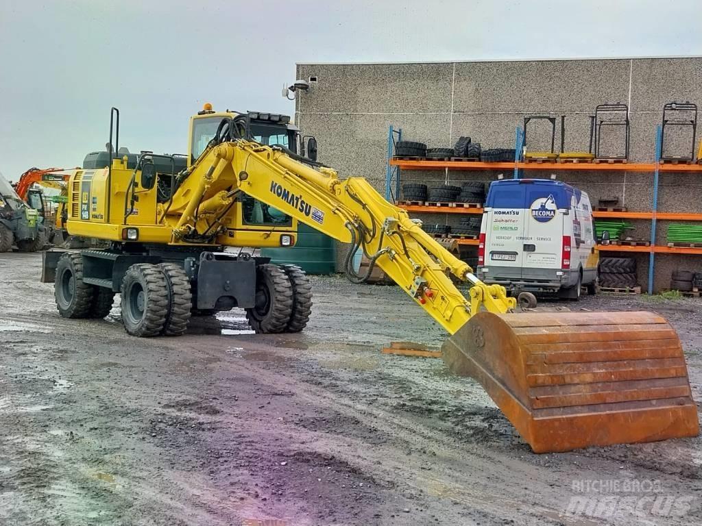 Komatsu PW148-8 Escavadoras de rodas