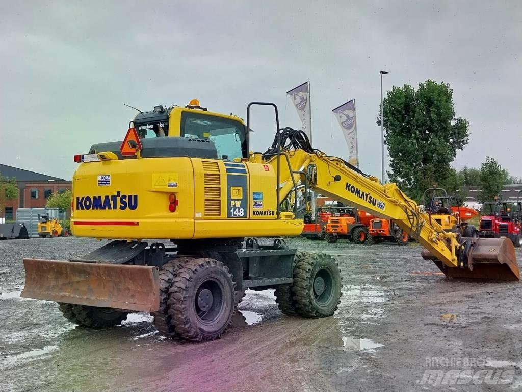 Komatsu PW148-8 Escavadoras de rodas