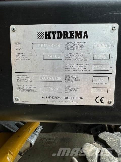 Hydrema MX18T4 Escavadoras de rodas