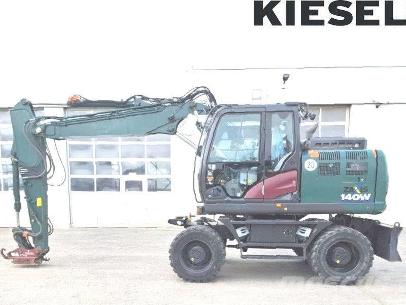 Hitachi ZX 140 W-6 Escavadoras de rodas