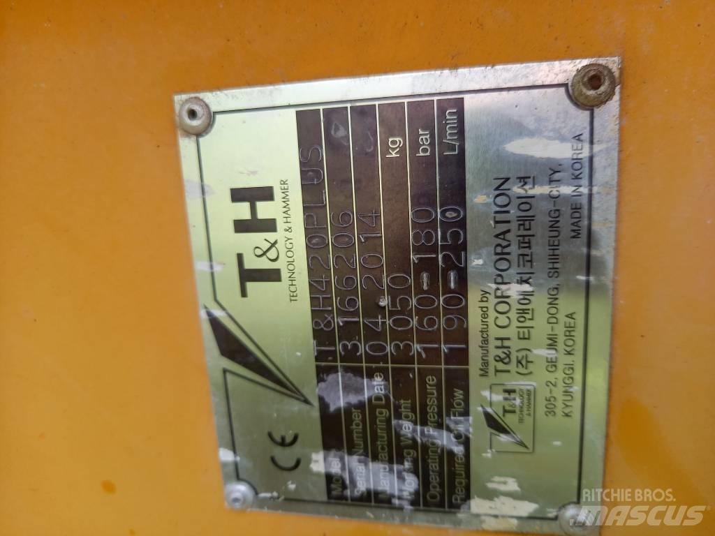  T&H 420 plus Martelos Hidráulicos