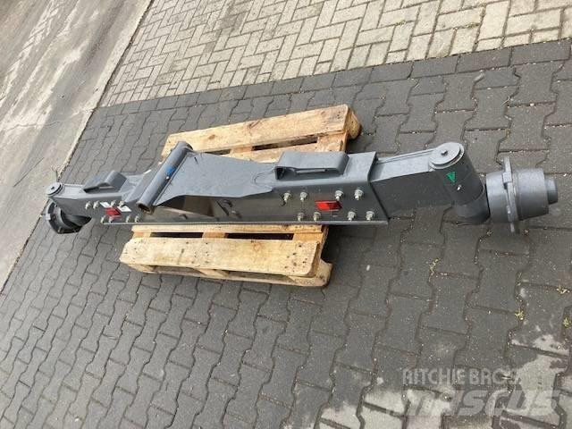 CLAAS Lexion 630 Chassis e suspensões