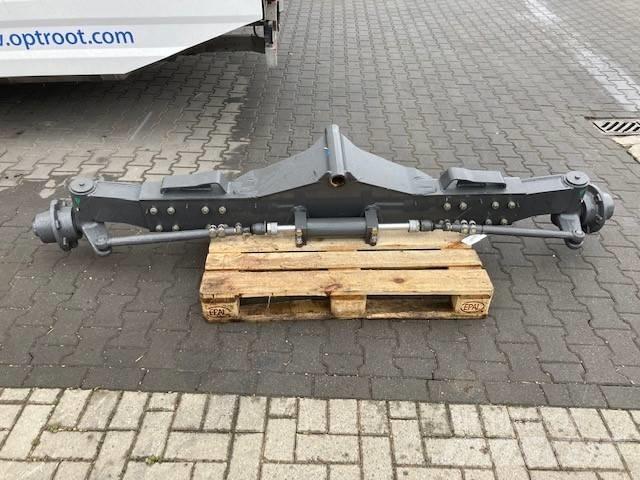CLAAS Lexion 630 Chassis e suspensões
