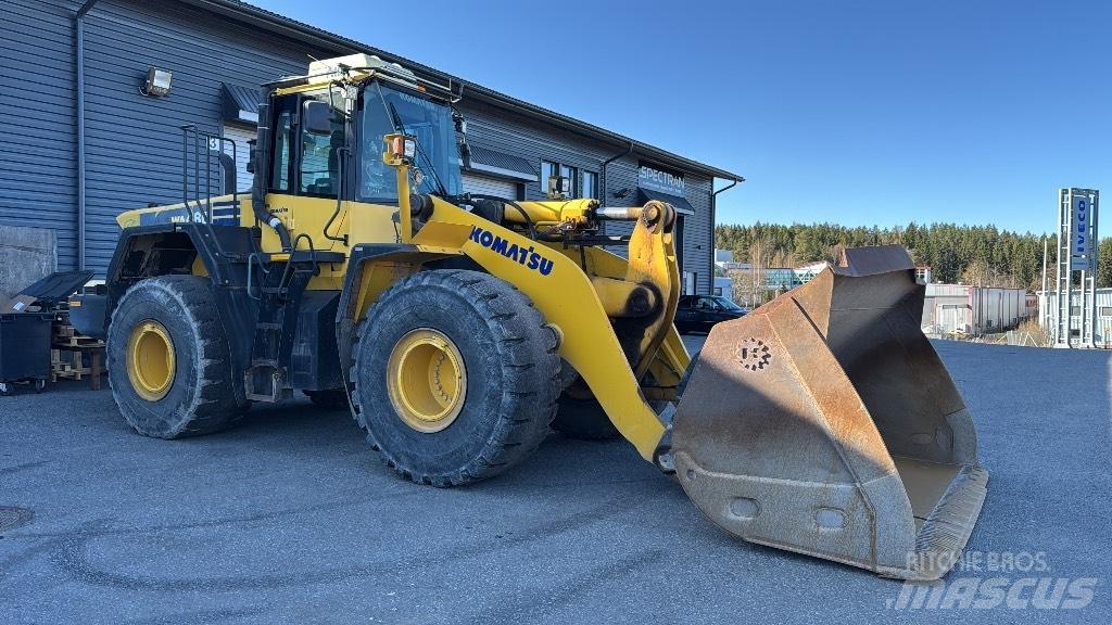 Komatsu WA 480 Pás carregadoras de rodas