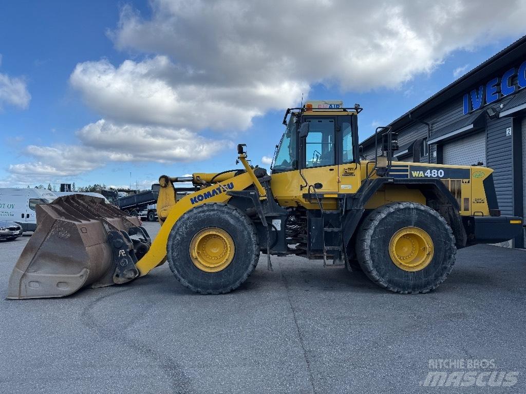 Komatsu WA 480 Pás carregadoras de rodas