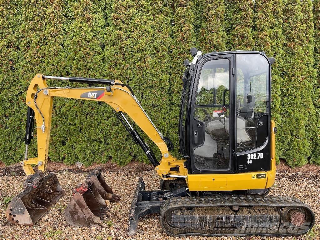 CAT 302.7D CR Mini Escavadoras <7t