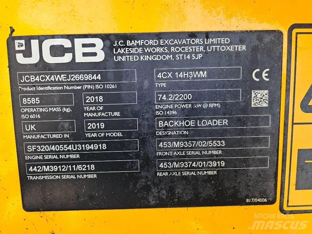 JCB 4 CX Eco Retroescavadoras
