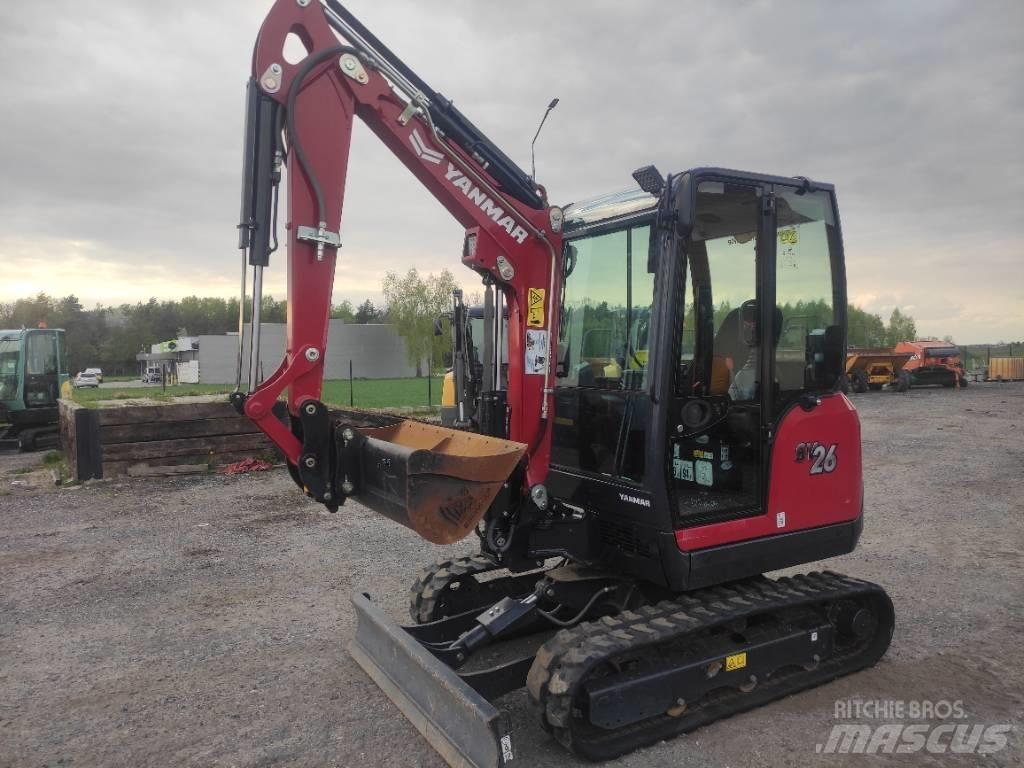 Yanmar SV 26 Mini Escavadoras <7t