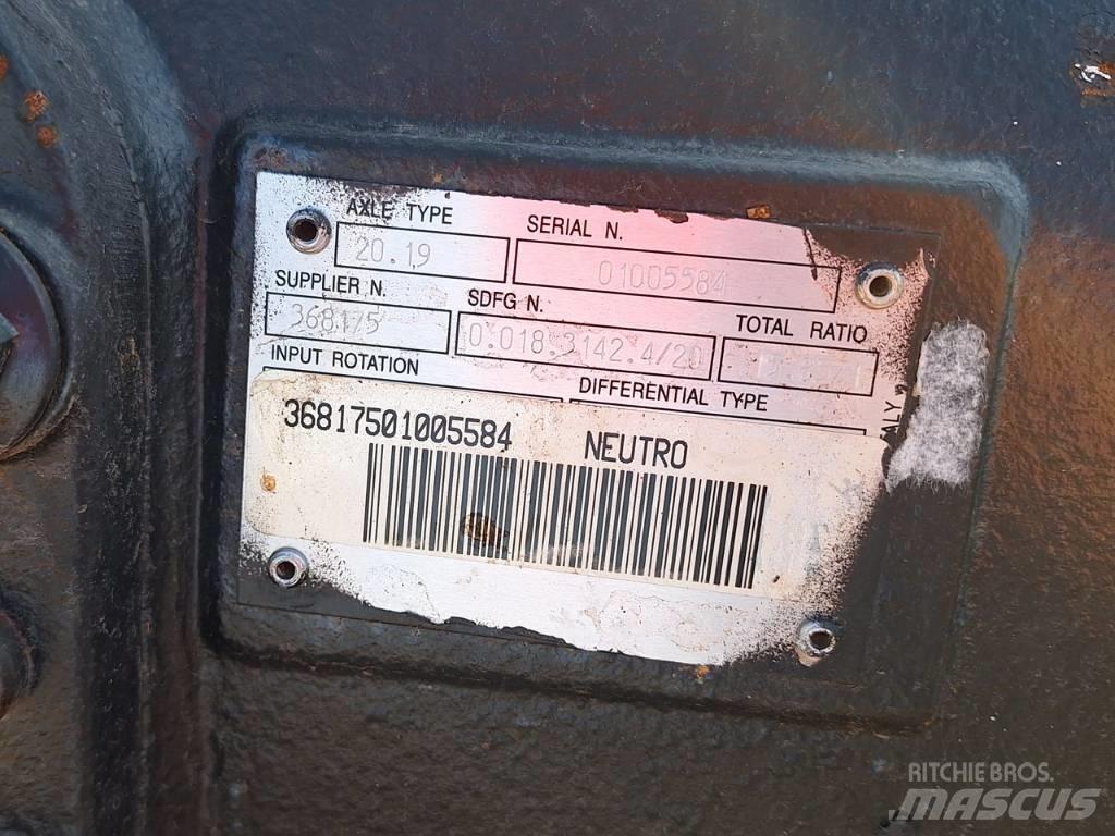 Carraro 20.19 Transmissão