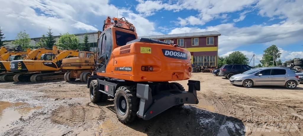 Doosan DX 160 W Escavadoras de rodas