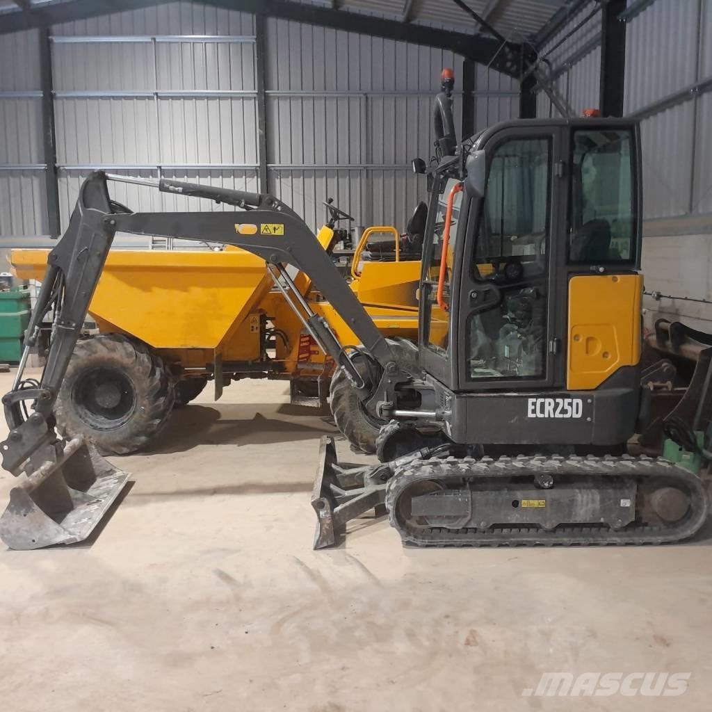 Volvo ECR 25 D Mini Escavadoras <7t