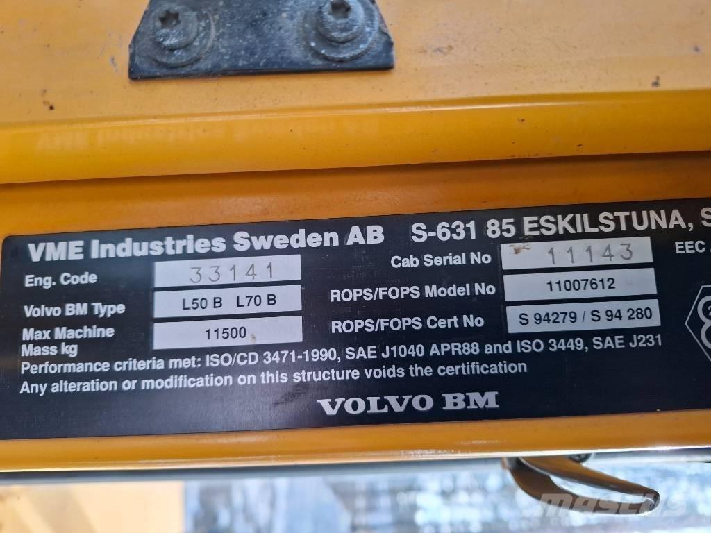 Volvo L70B Pás carregadoras de rodas