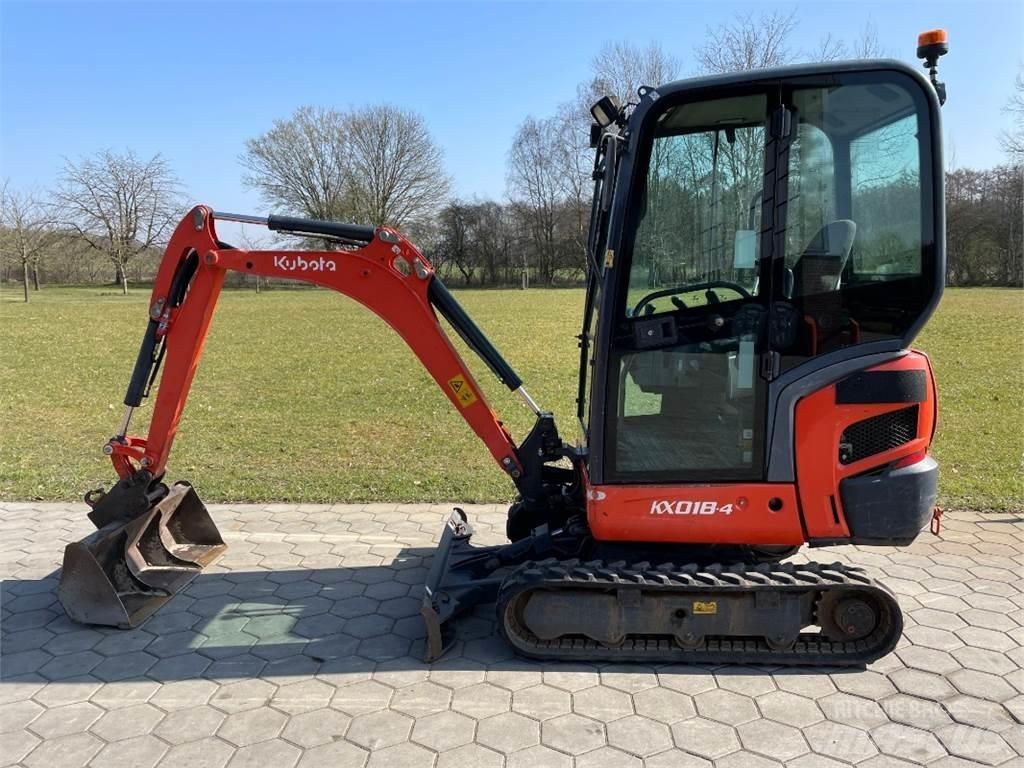 Kubota KX18-4 Mini Escavadoras <7t