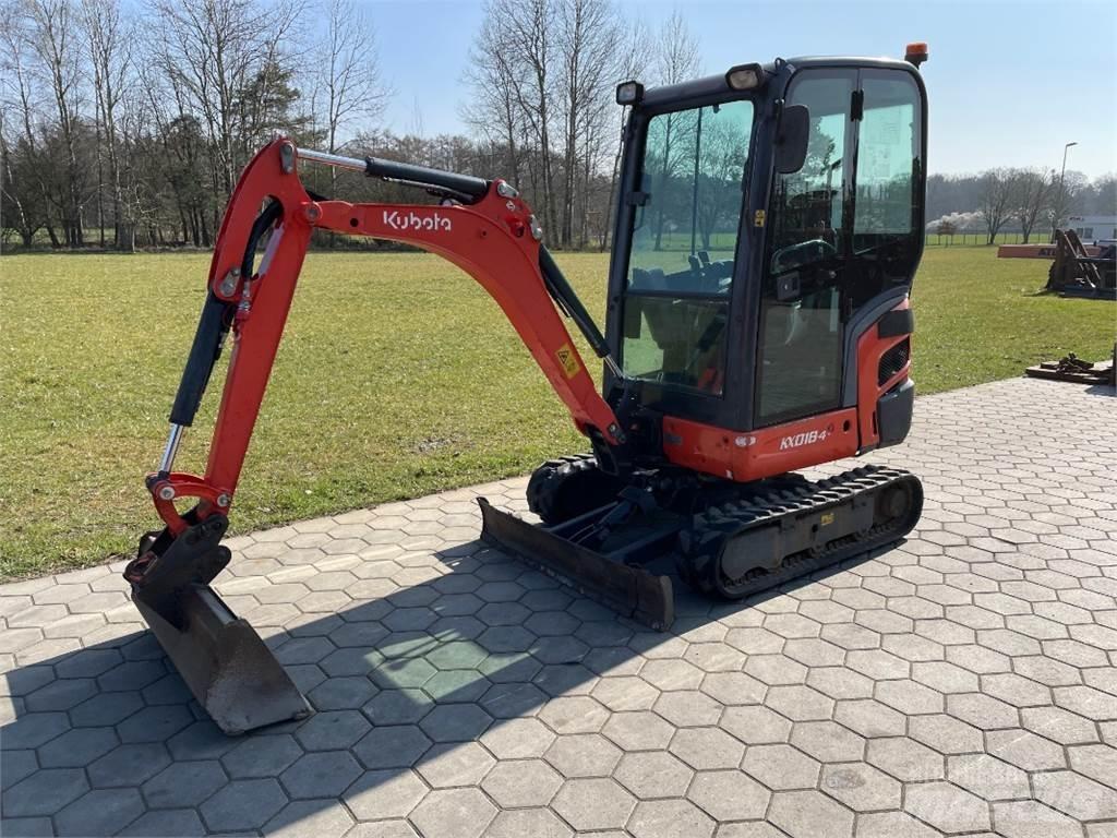 Kubota KX18-4 Mini Escavadoras <7t