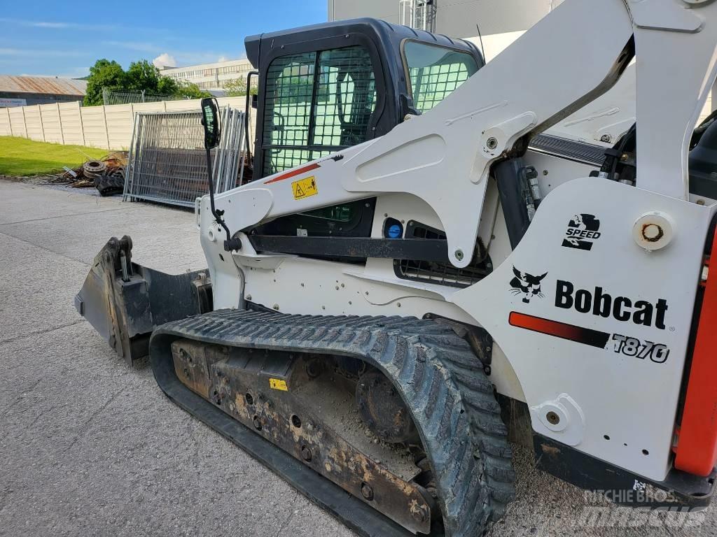 Bobcat T870 Carregadoras de direcção deslizante