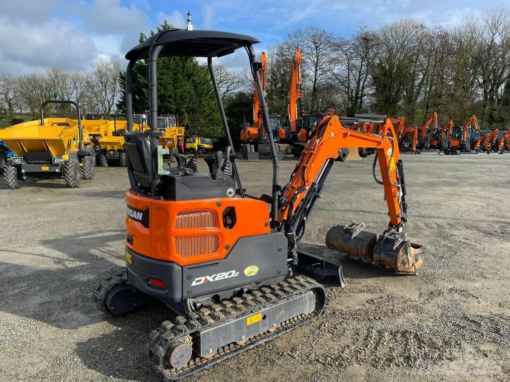 Doosan DX20z Mini Escavadoras <7t