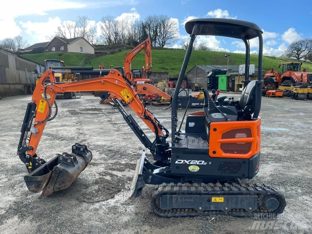Doosan DX20z Mini Escavadoras <7t