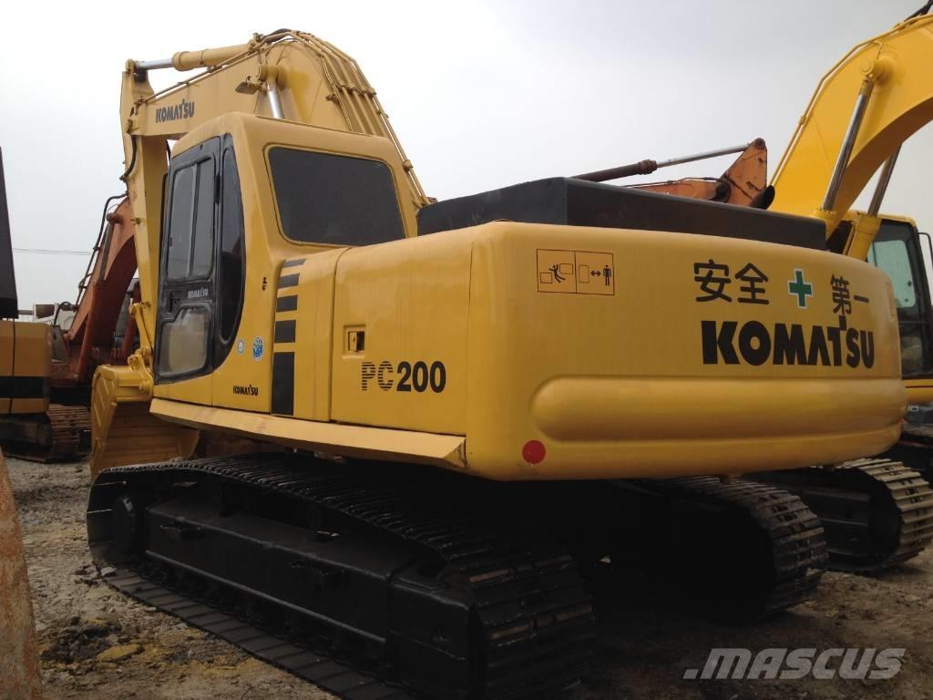 Komatsu PC200-6 Escavadoras de rastos