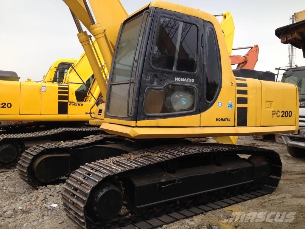 Komatsu PC200-6 Escavadoras de rastos