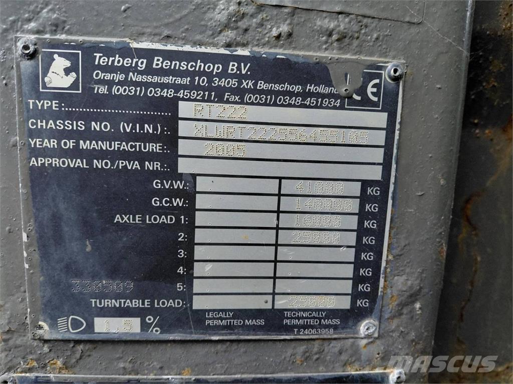 Terberg RT222 Movimentação cargas - Outros
