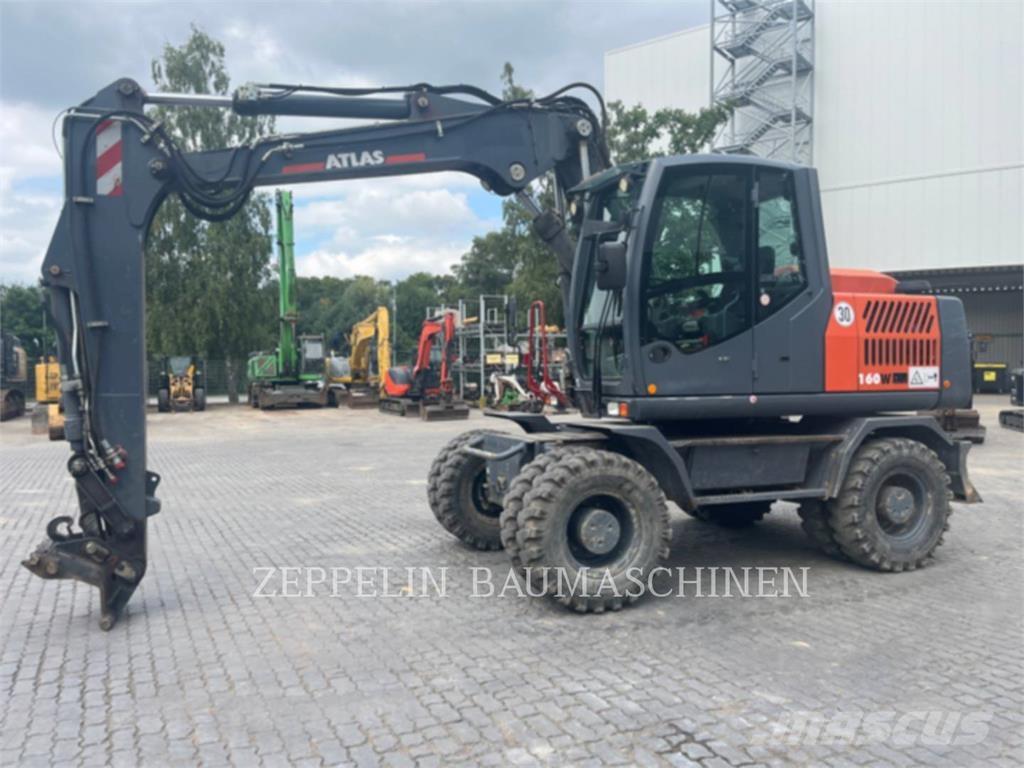 Atlas 160W Escavadoras de rodas