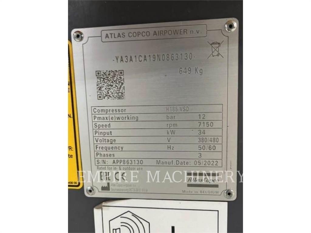 Atlas Copco H185 Compressores