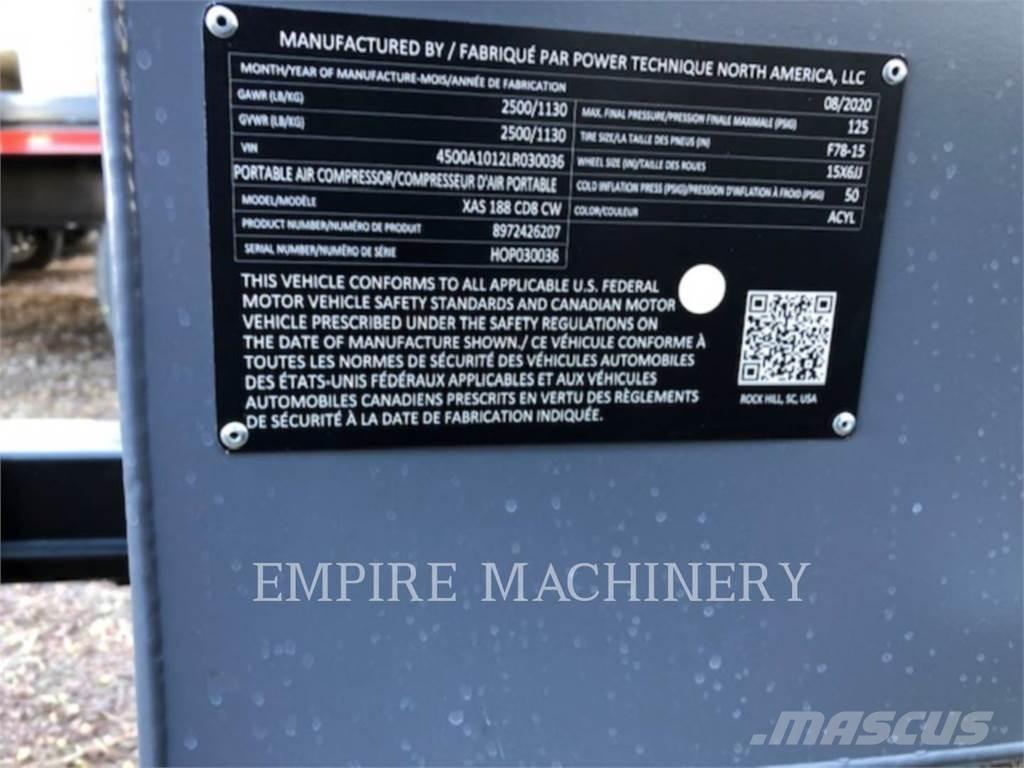 Atlas Copco XAS188CD Compressores