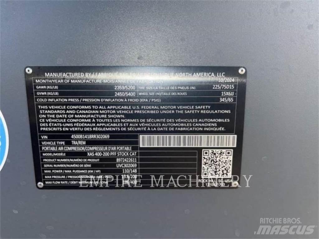 Atlas Copco XAS400CD Compressores