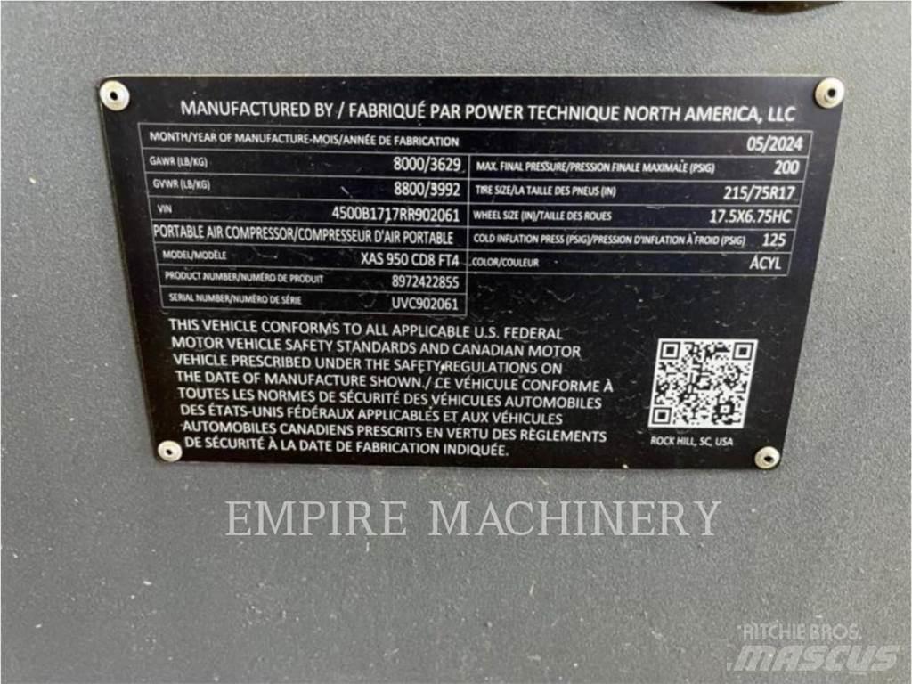 Atlas Copco XAS950CD Compressores