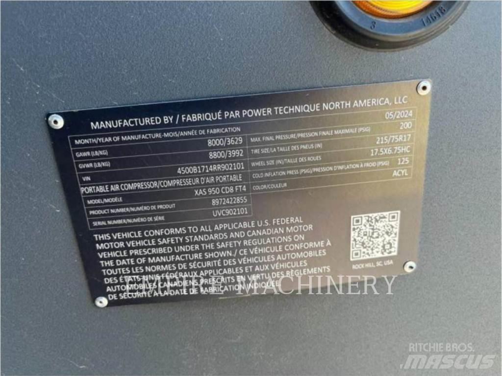 Atlas Copco XAS950CD Compressores