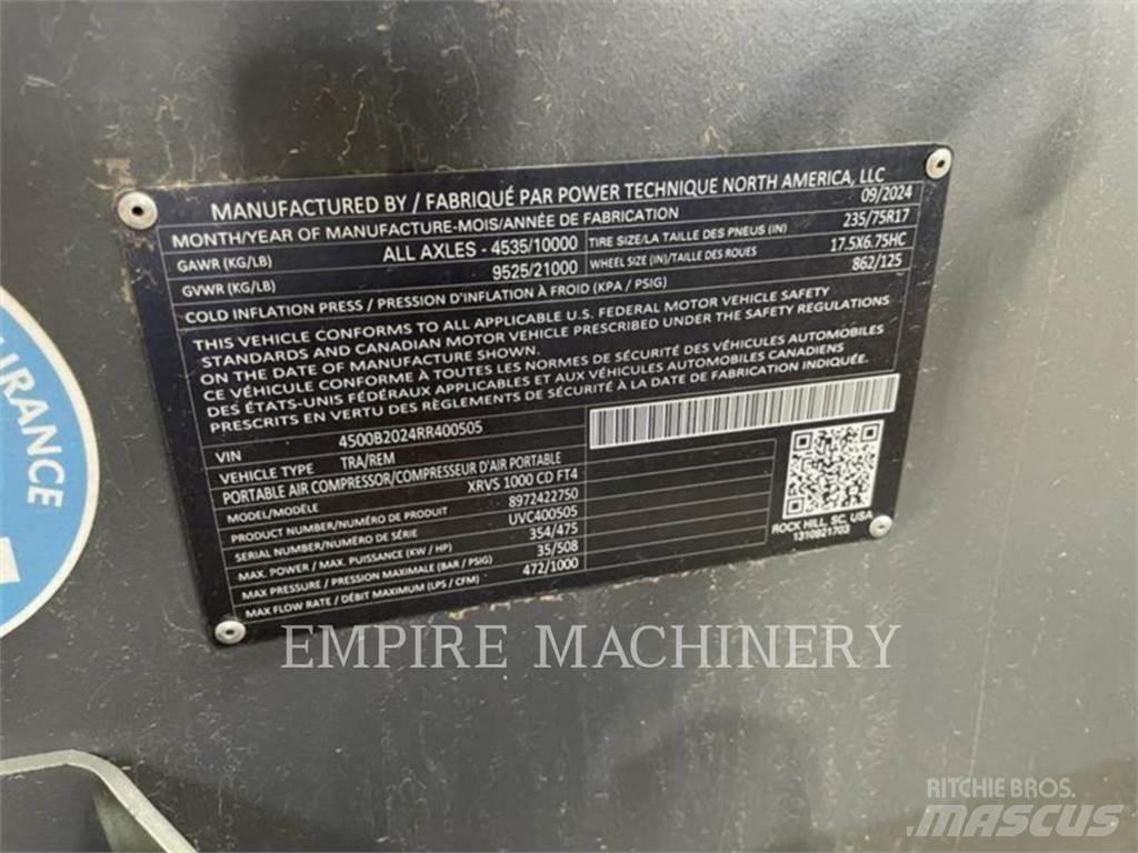 Atlas Copco XRVS1000CD Compressores