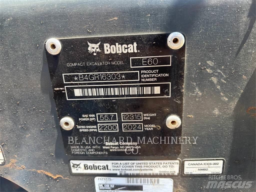 Bobcat E60 Escavadoras de rastos