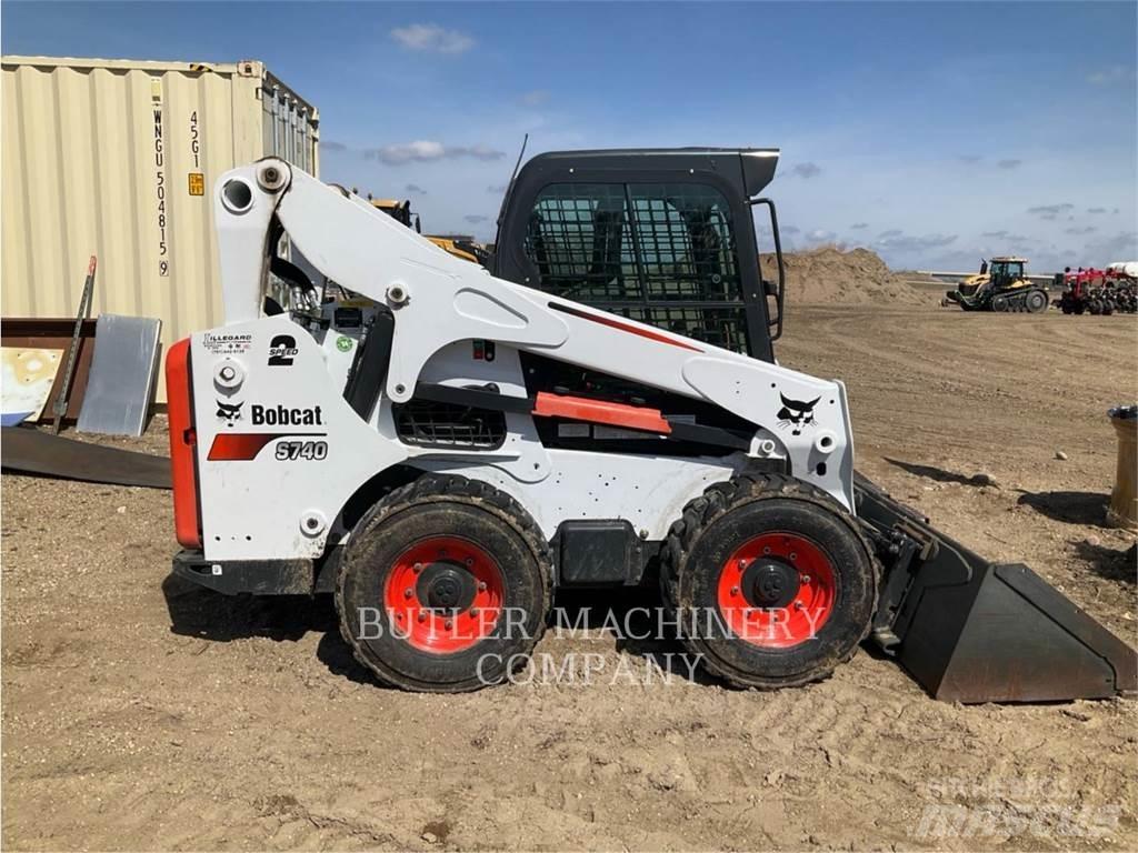 Bobcat S740 Carregadoras de direcção deslizante