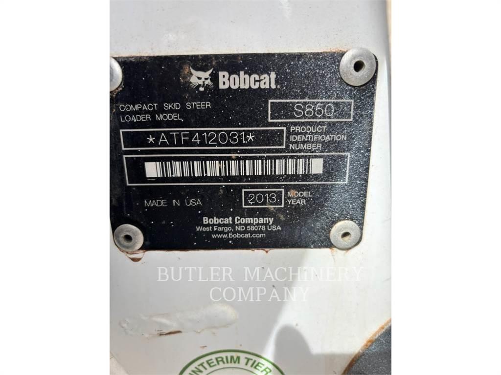 Bobcat S850 Carregadoras de direcção deslizante