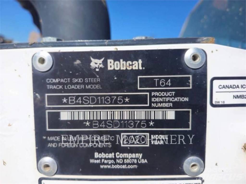 Bobcat T64 Carregadoras de direcção deslizante