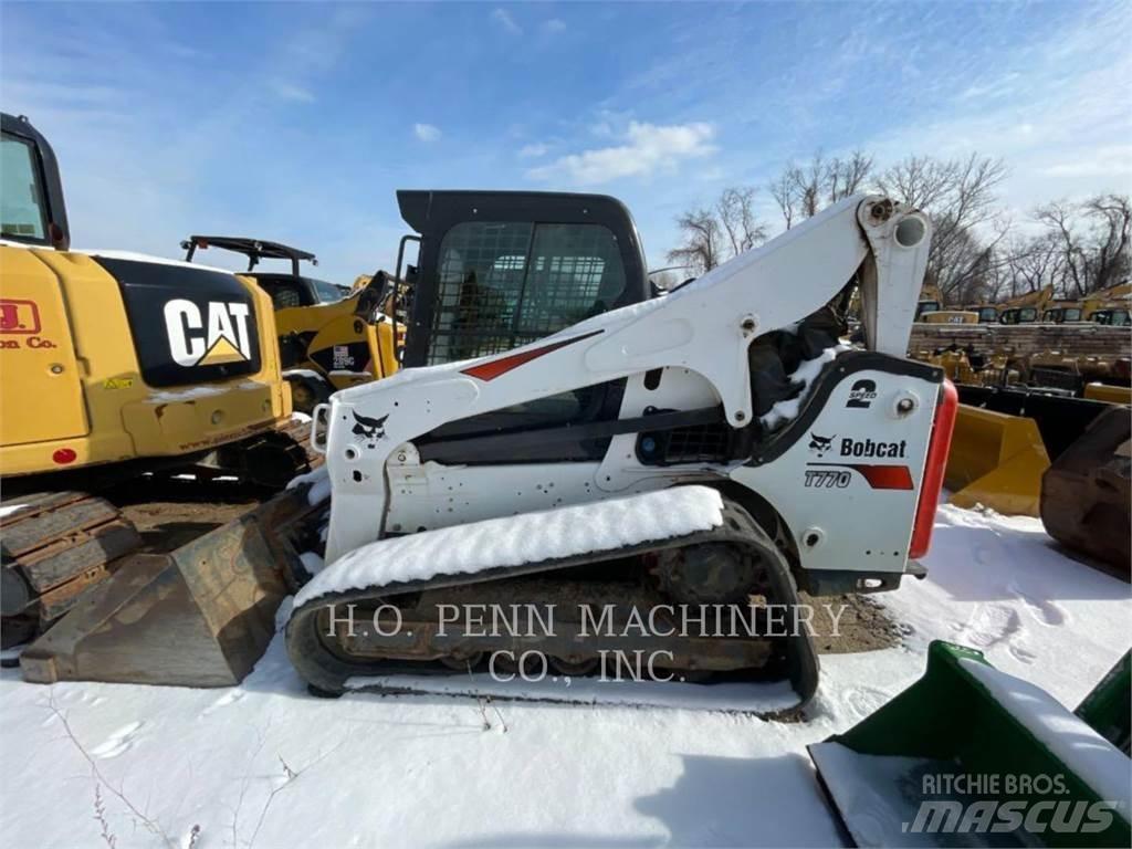 Bobcat T770 Carregadoras de direcção deslizante
