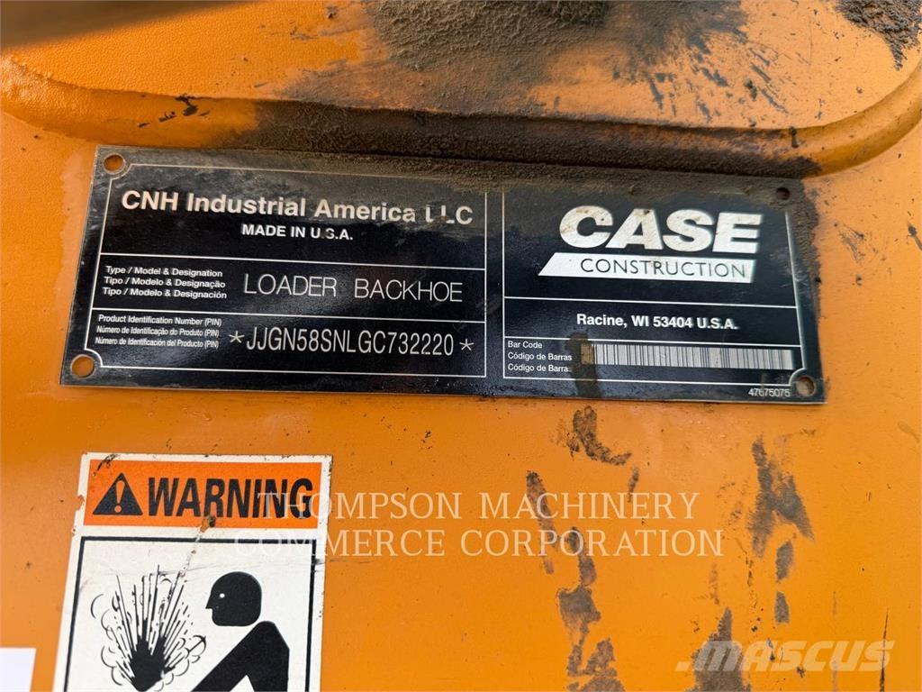 CASE 580 SUPER N Retroescavadoras