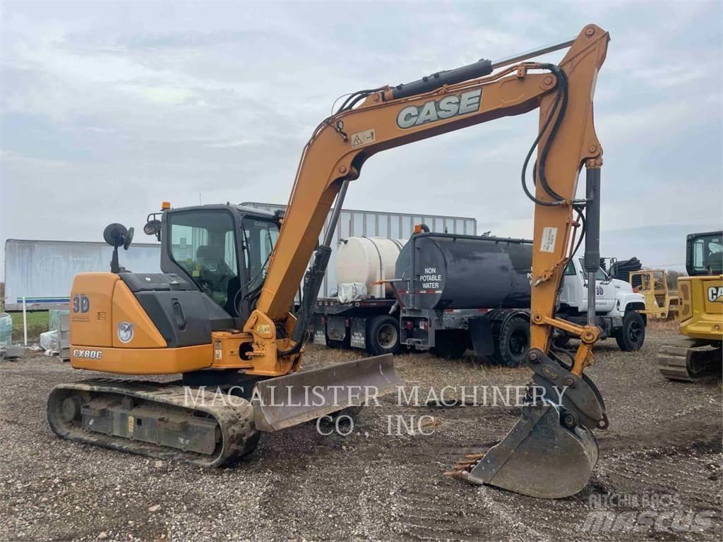 CASE CX80C Escavadoras de rastos