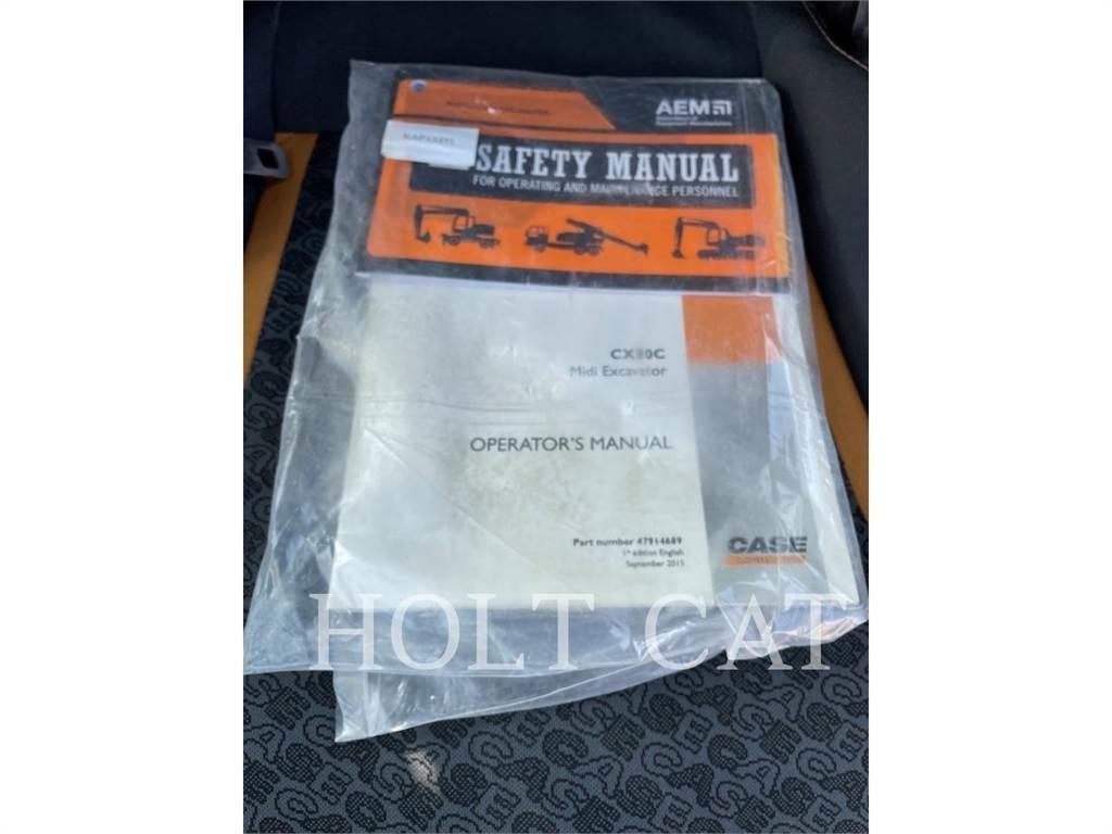 CASE CX80C Escavadoras de rastos
