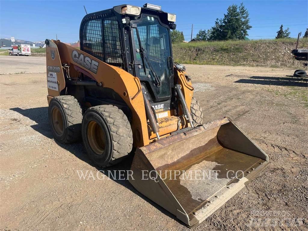CASE SR210 Carregadoras de direcção deslizante