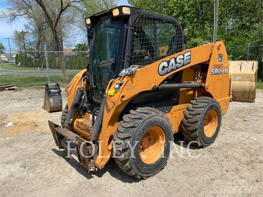 CASE SR270 Carregadoras de direcção deslizante