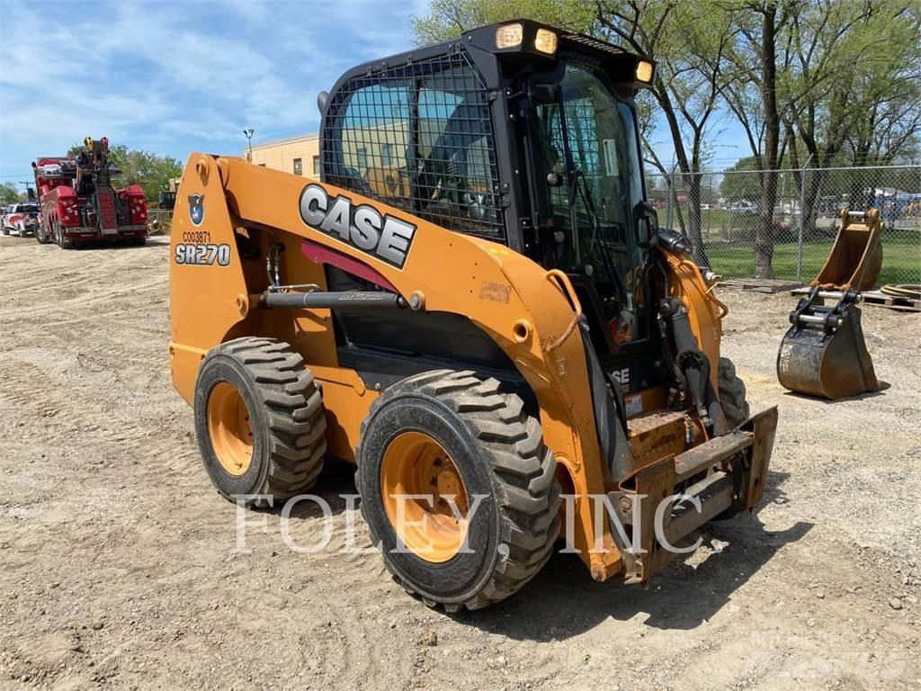 CASE SR270 Carregadoras de direcção deslizante