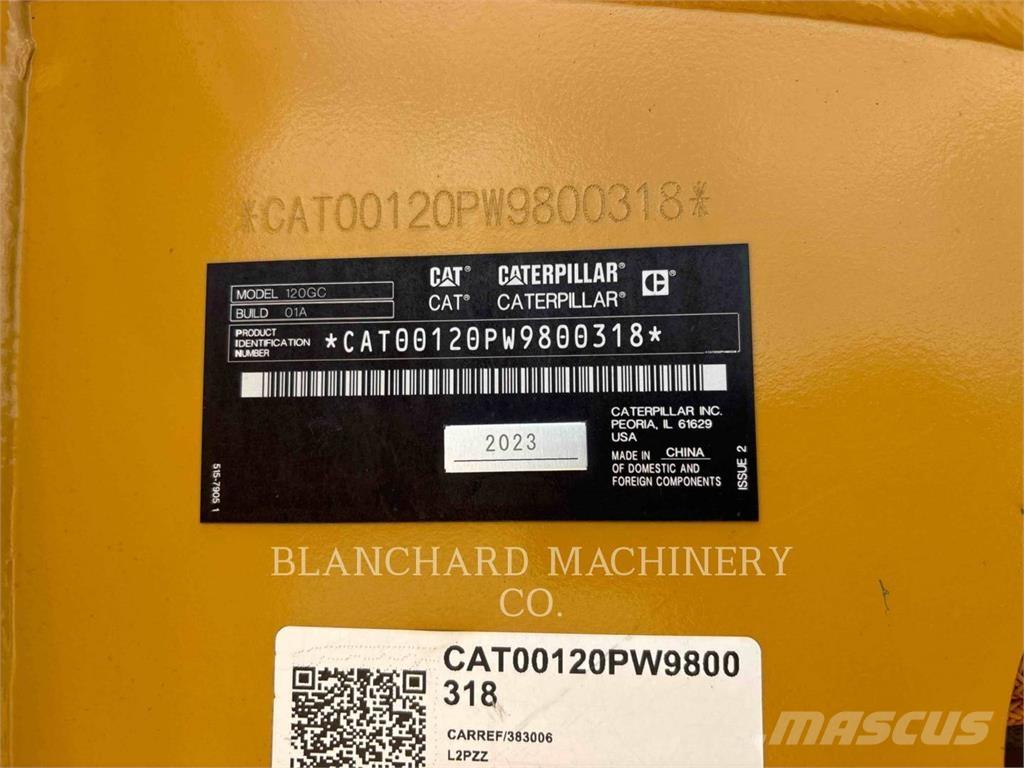 CAT 120-01GC Motoniveladoras
