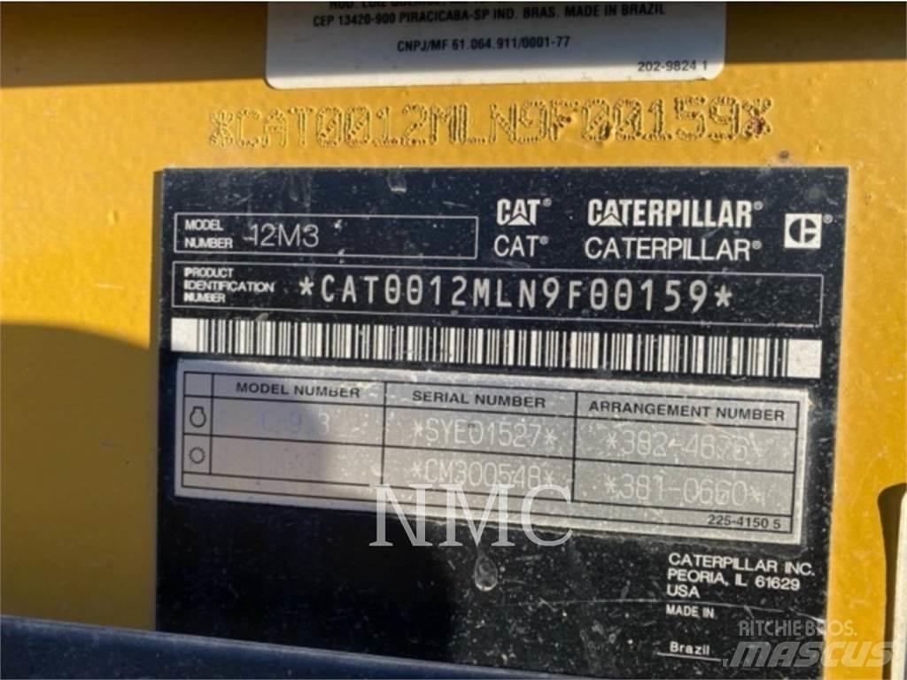 CAT 12M3 Motoniveladoras